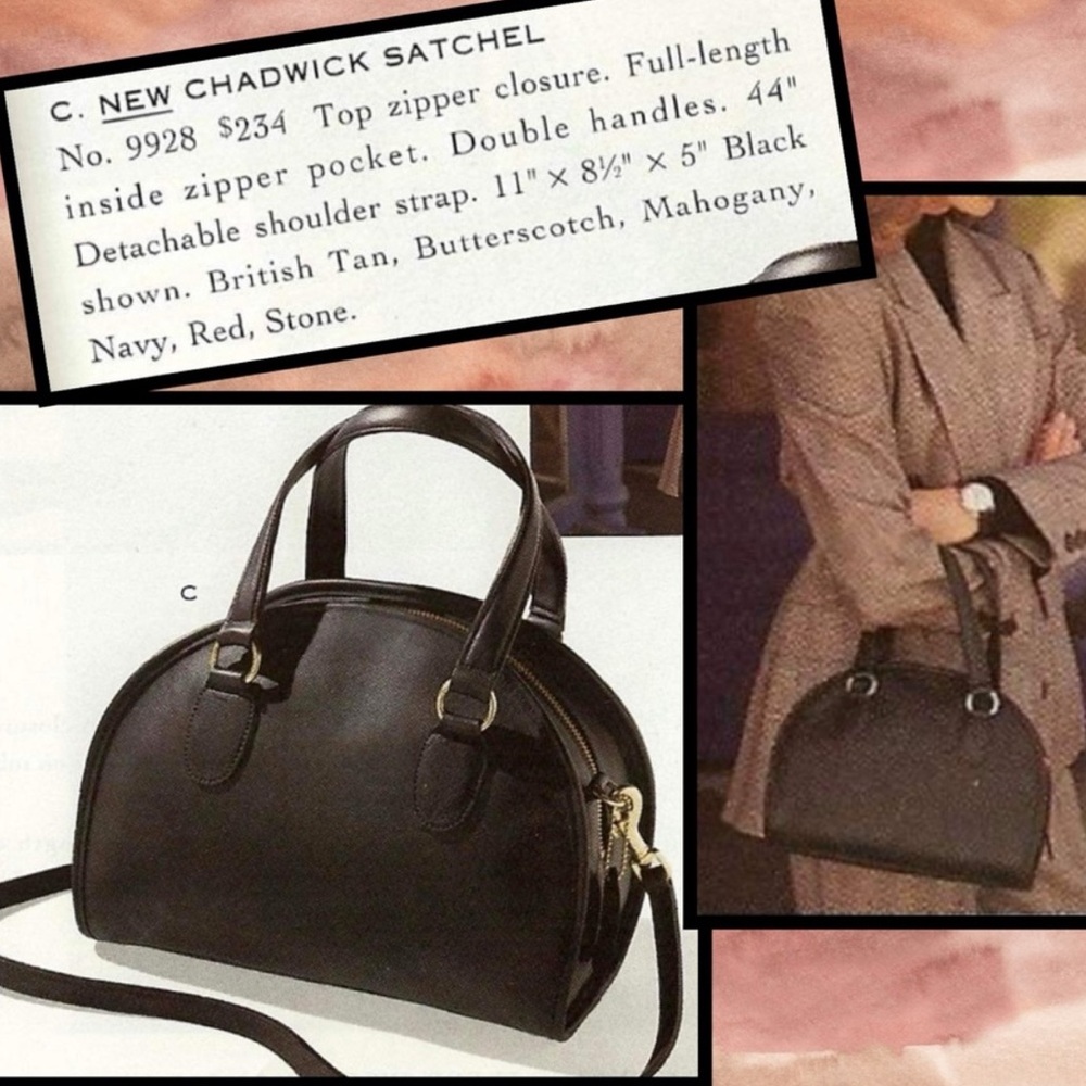 Coach vintage chadwick bowler - Picture 8 of 13